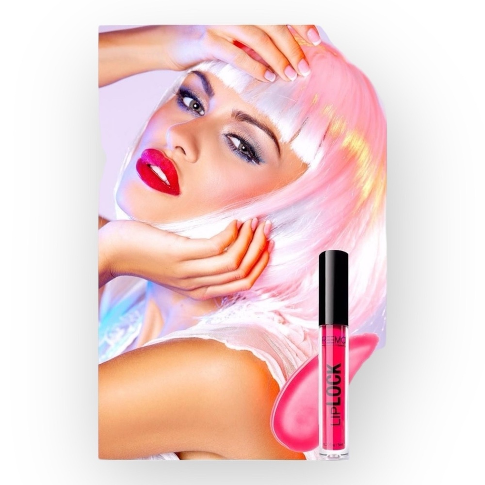 NIB Reema Beauty Lip Lock Lip Stain Starlet Pink Matte Long Lasting 5ml Sealed - Picture 4 of 4